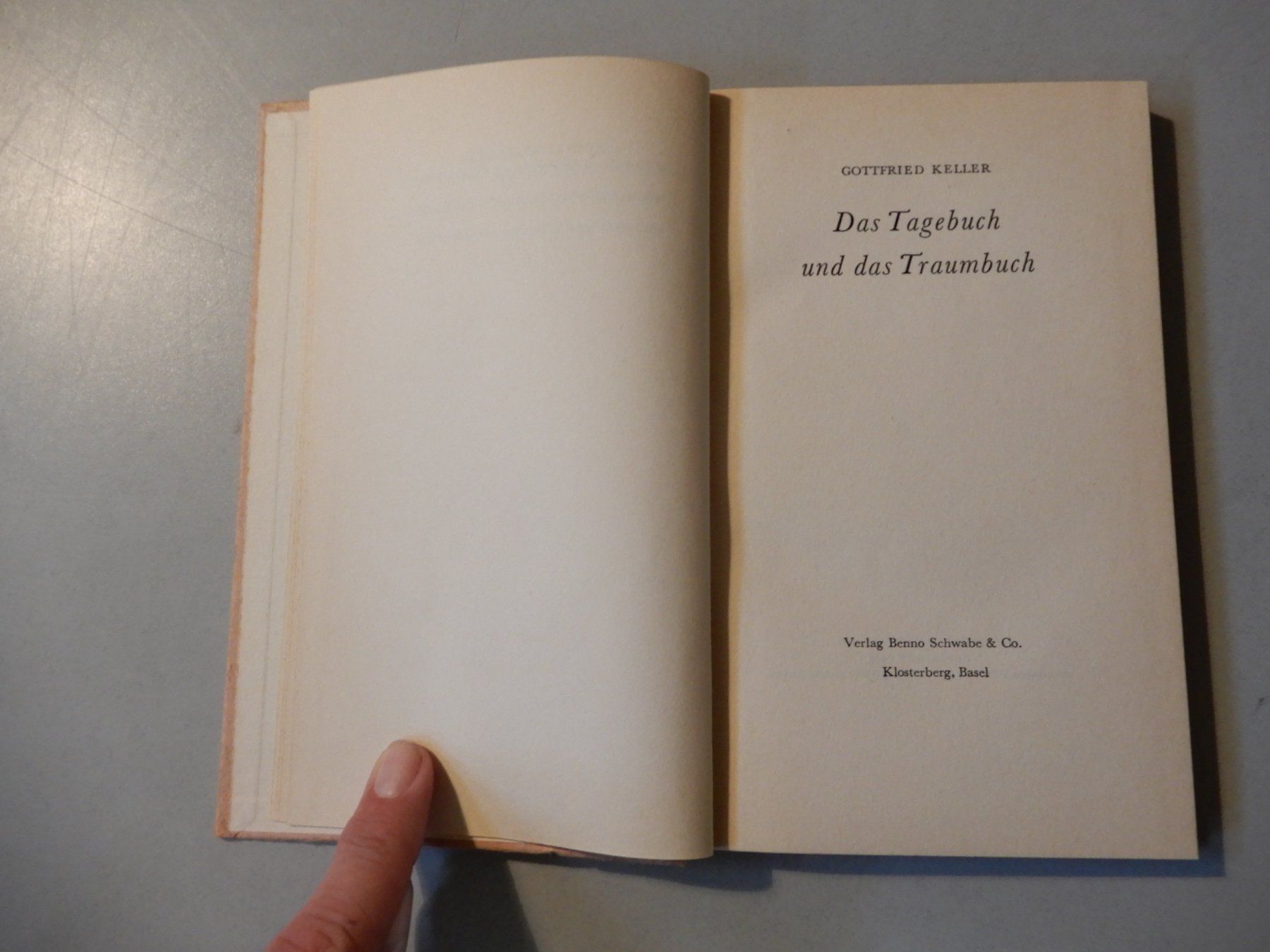 Bücher: Gottfried Keller: Das Tagebuch und das Traumbuch – Gebraucht aus Erstfeld von Mario_boe0 3