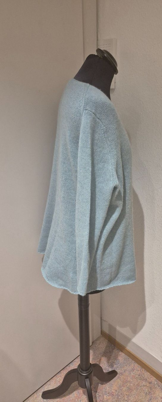 Peter Hahn Maglioni & Felpe: Damen Pullover hellblau Rundhals Kaschmire Peter Hahn – Usato da Zürich venduto da Roberto040 3