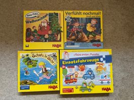 4 HABA Lernspiele ab 2 Jahren