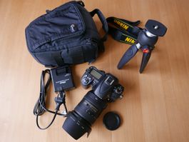 Nikon D7000 mit Nikon DX AF-S Nikkor 18-200 mm 1:3,5-5,6 GII
