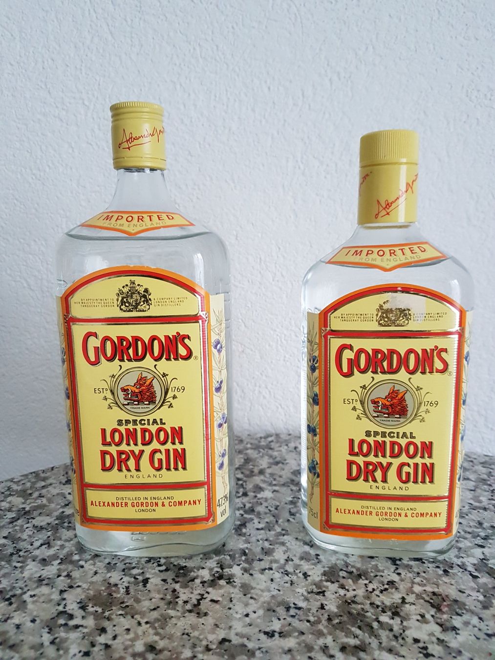 Bevande alcoliche: Gordon's DRY GIN 1L + 0.75L – Usato da Wallisellen venduto da Swissline11