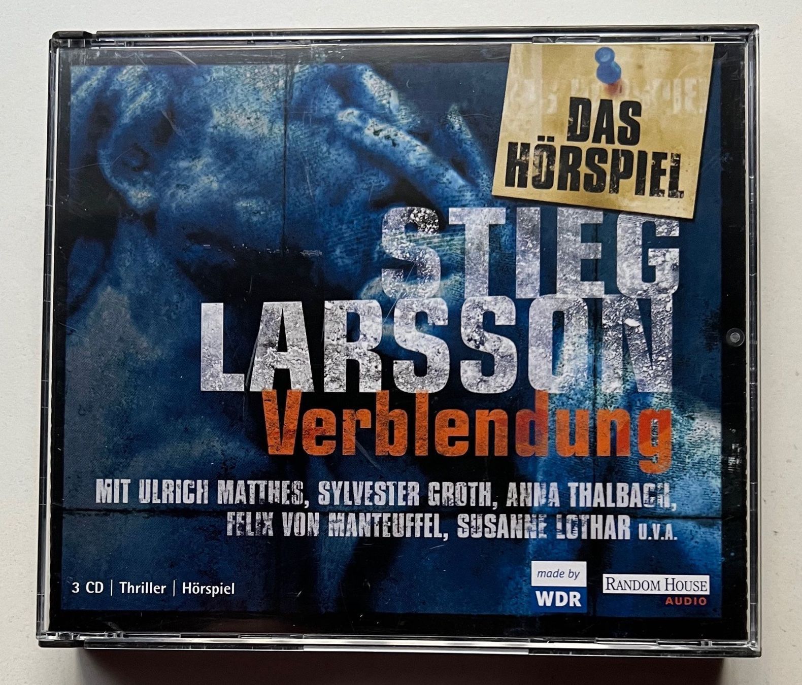 Audiolibri: Stieg Larsson / Verblendung (3 CDs) – Usato da Näfels venduto da rottabi