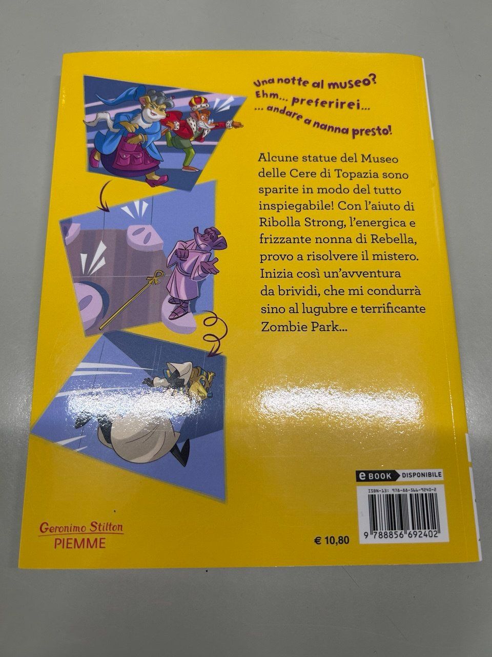 Libri: Geronimo Stilton -  "Al museo con gli zombie" – Usato da Giubiasco venduto da LorisVale 2