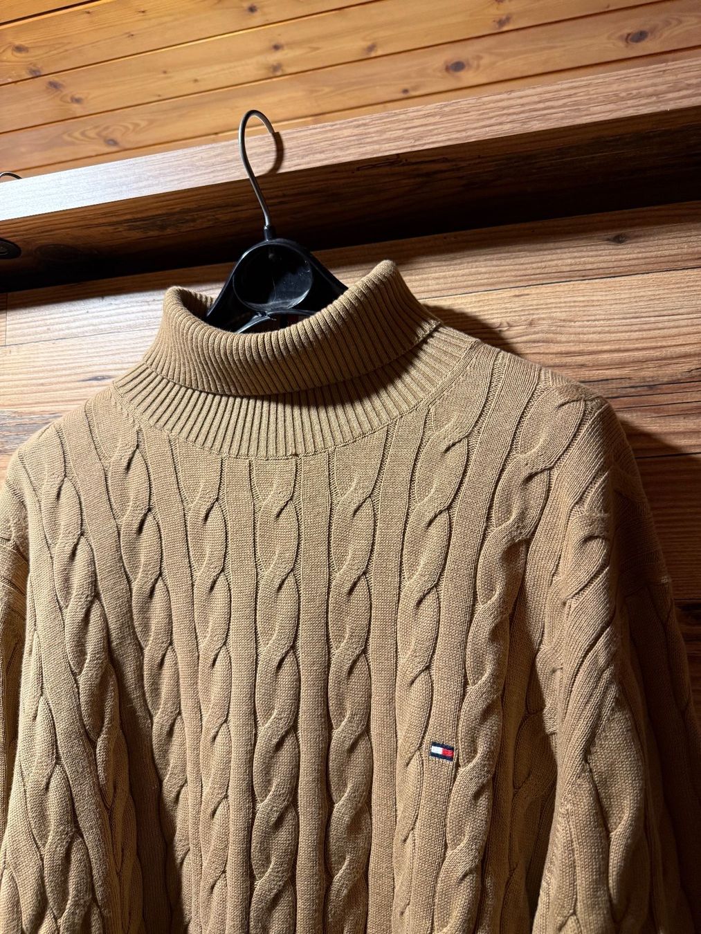 Tommy Hilfiger Pullover & Sweatshirts: Tommy Hilfiger, Rollkragen-Pullover XL, Desert Braun – Gebraucht aus bioggio von lenny023 2