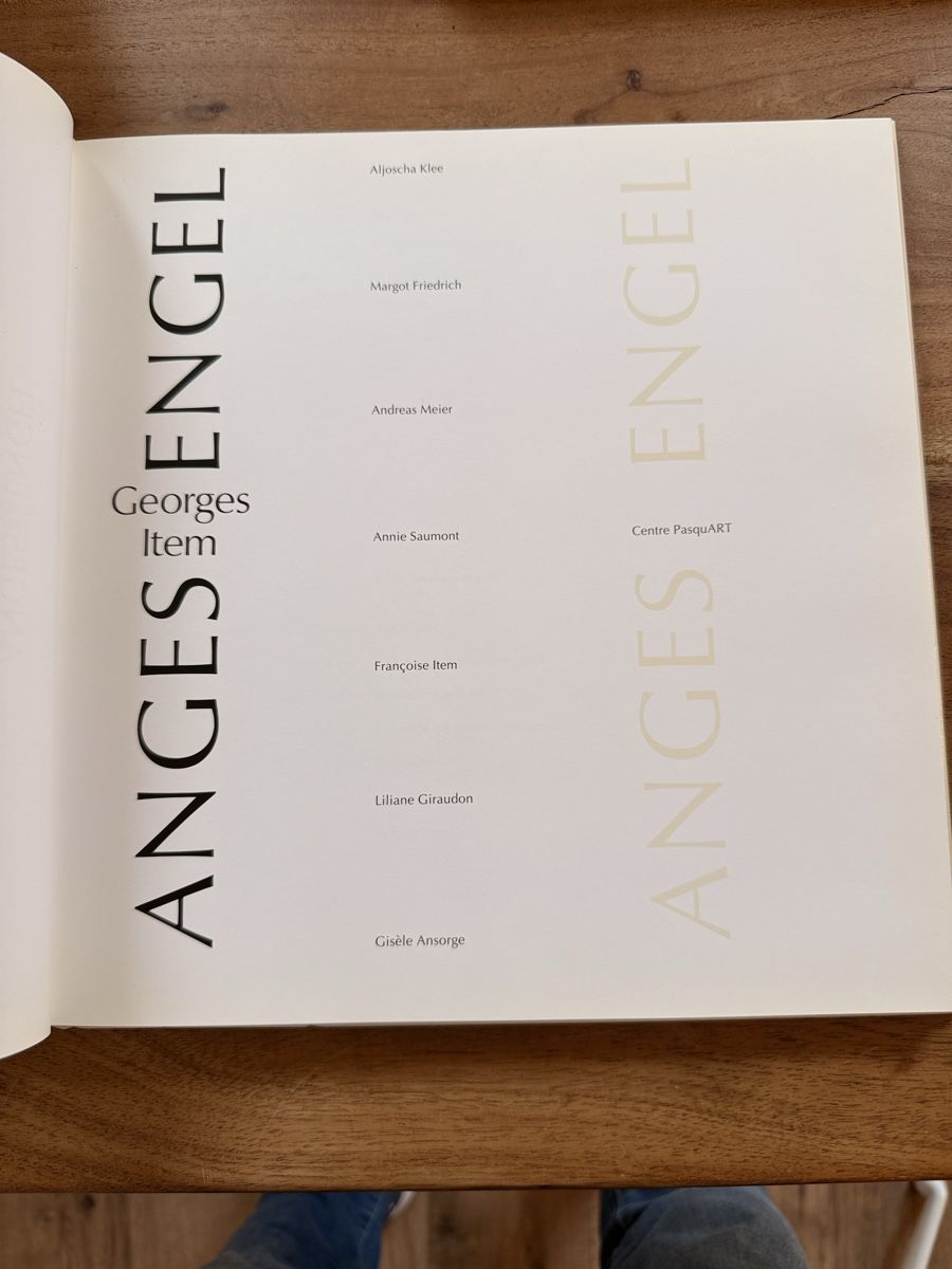Libri: Georges Item Anges Engel Buch Kunst – Usato da Nidau venduto da Nintschgu 1