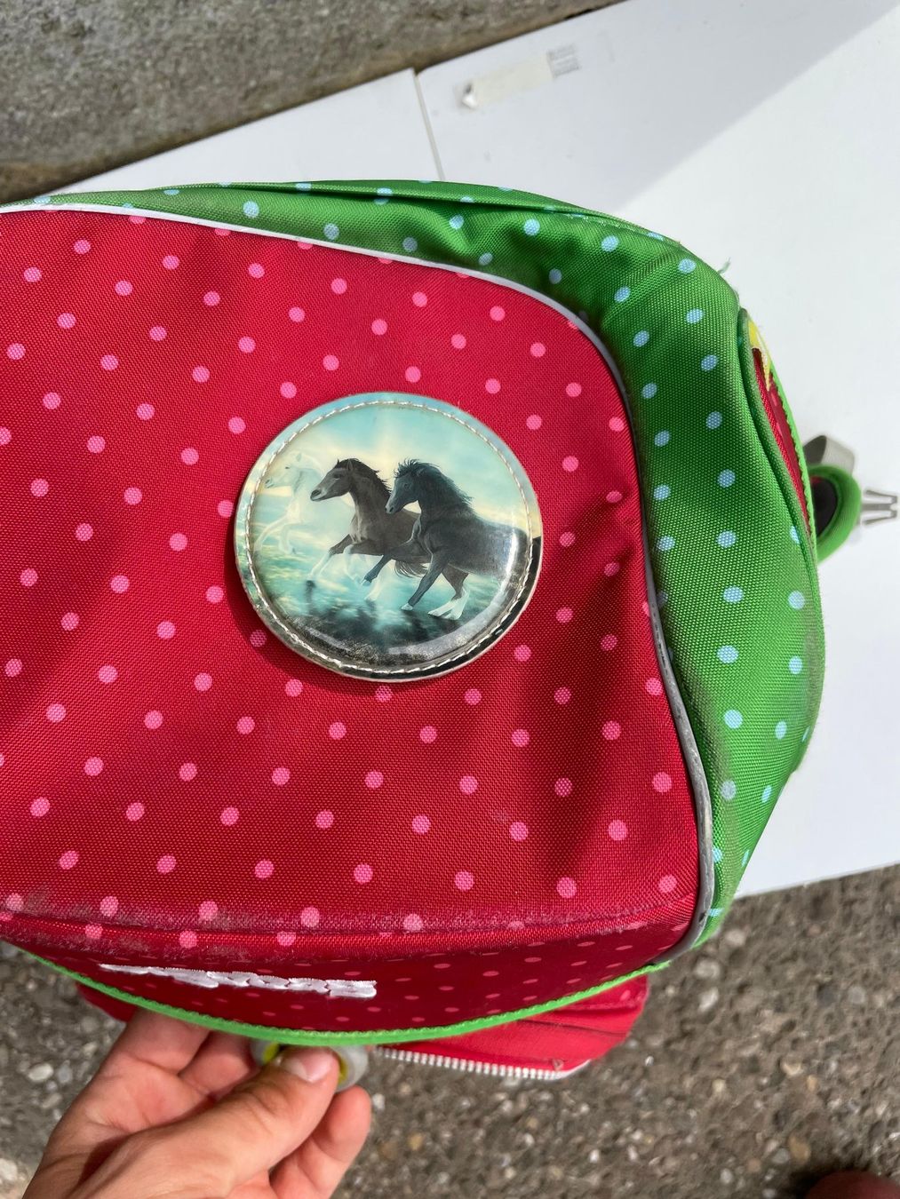 Ergobag Kindertaschen: Ergobag Schulrucksack rot Pferdemotiv – Gebraucht aus Ebikon von el_Pedro 1