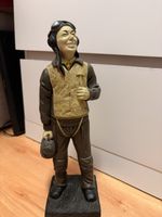 Figurine Aviateur Vintage Souriant- Déco Intérieure 47