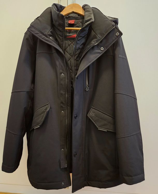 Herren Jacke Grösse 52 Bugatti Flexcity Winter schwarz (Gebraucht