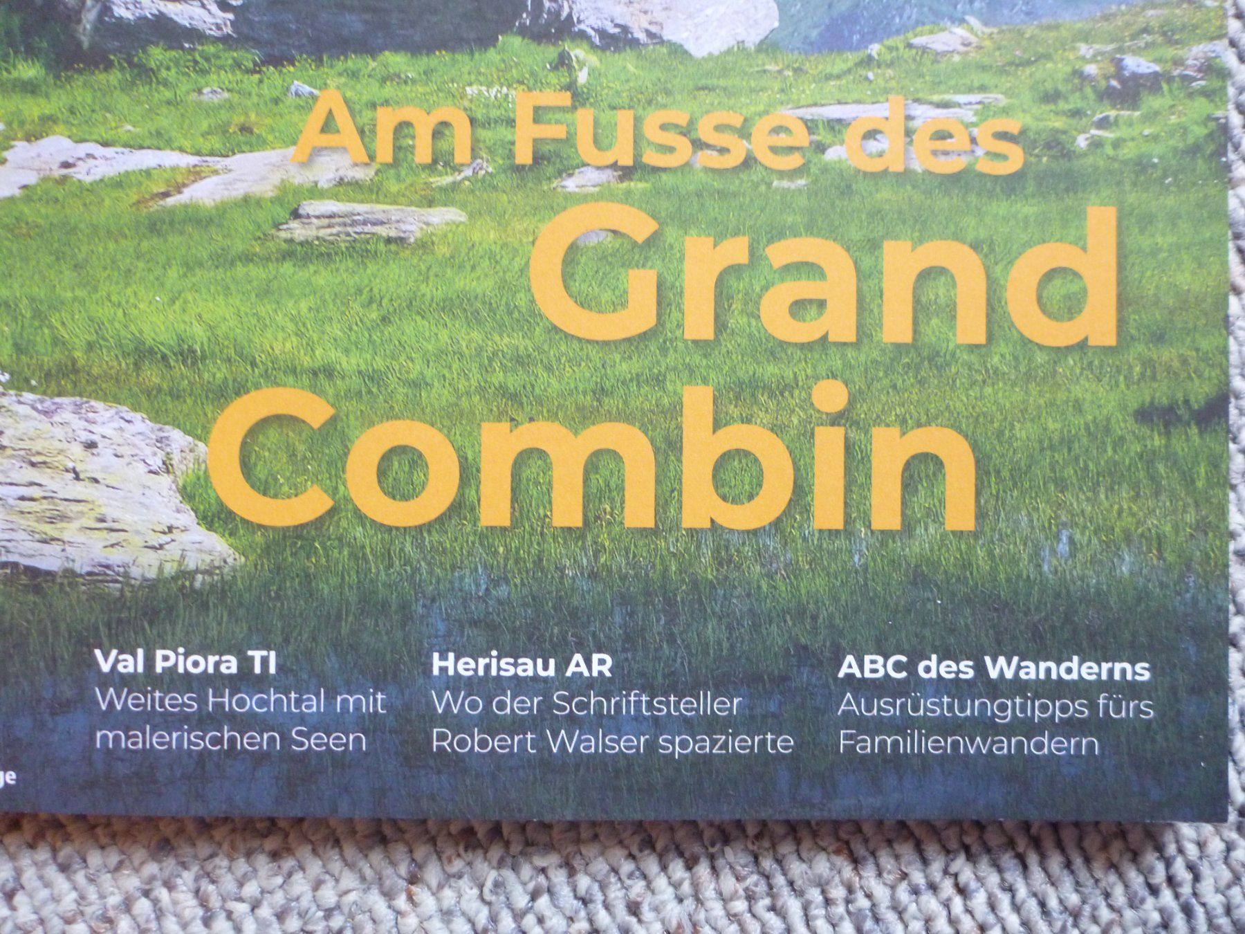 Riviste & Magazine: "Das Wandern"; 2 Ausgaben – Usato da Sils im Domleschg venduto da Foeniculum 1