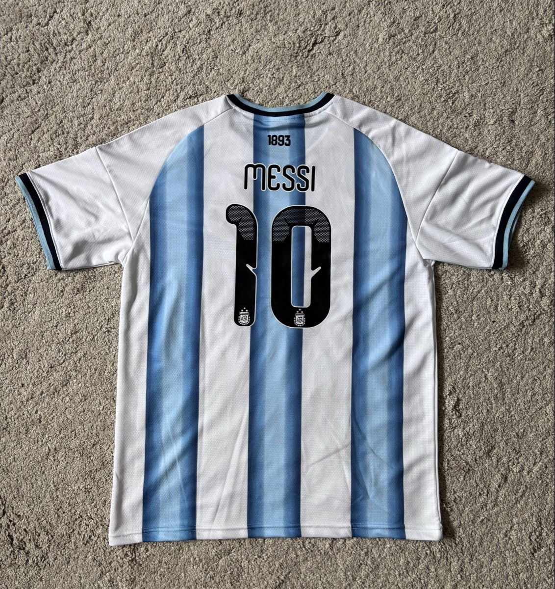 Leibchen & Hosen: Messi Argentinien Trikot Home Gr. L – Gebraucht aus Röschenz von mplush 2