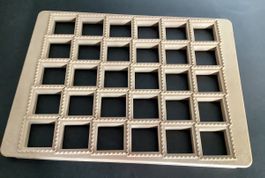 Ravioli Form quadratisch Kunststoff guter Zustand