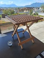 Holz-Klapptischchen