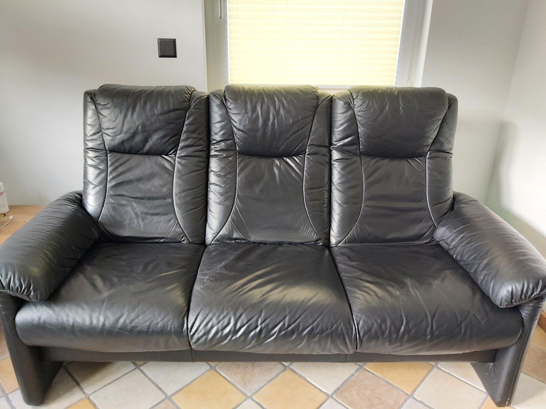 Sofas: Ledersofa – D'occasion à Schlieren par mitica500