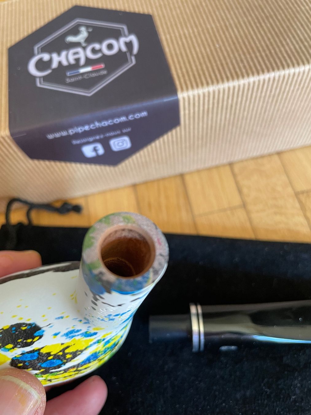 Pipe & Accessori: CHACOM PISTACHE 185 TABAKPFEIFE – Nuovo (secondo la descrizione) da Egg b. Zürich venduto da underworld 5