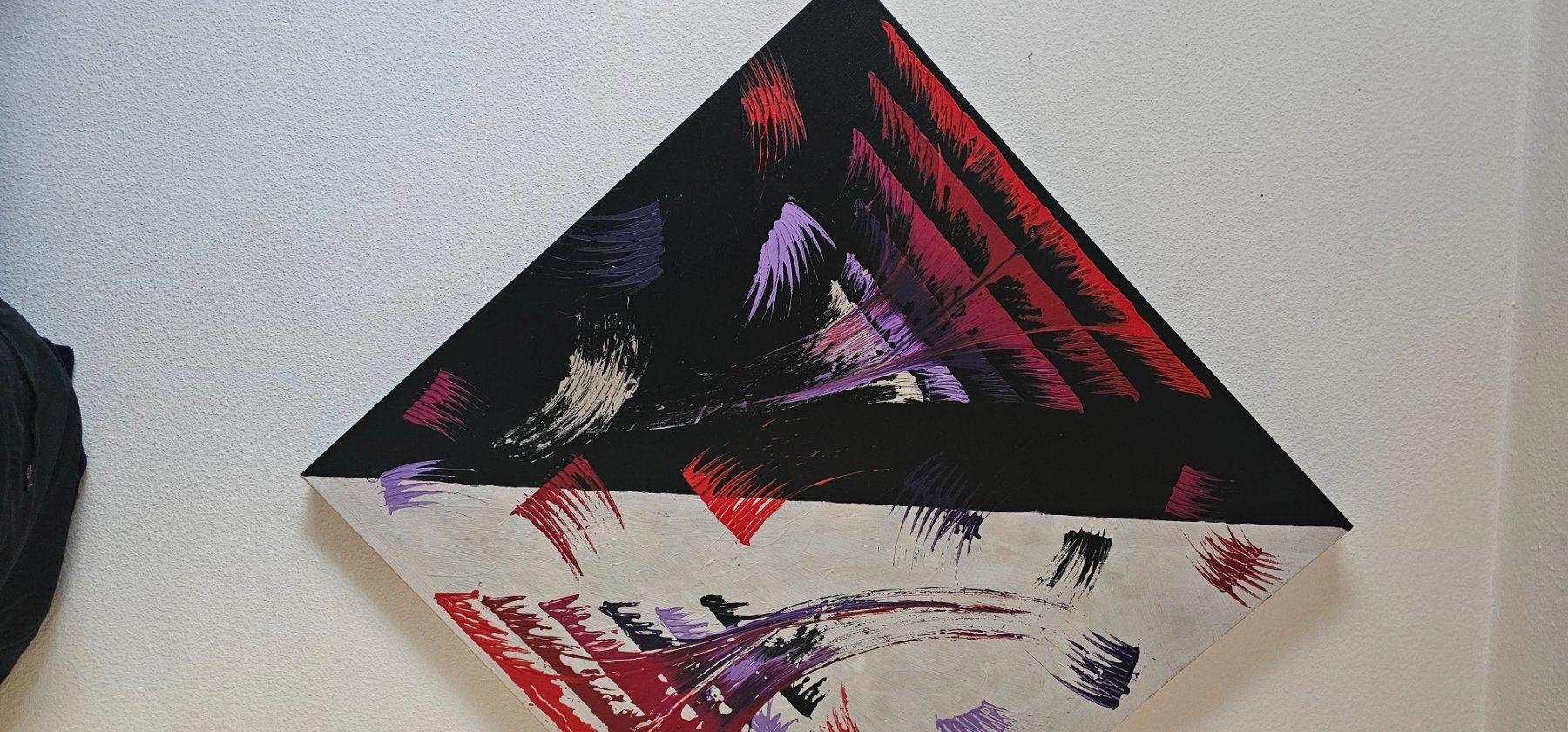 Dipinti: Doppelfarbe Acryl auf Leinwand – Usato da Küssnacht am Rigi venduto da Muerschel 2