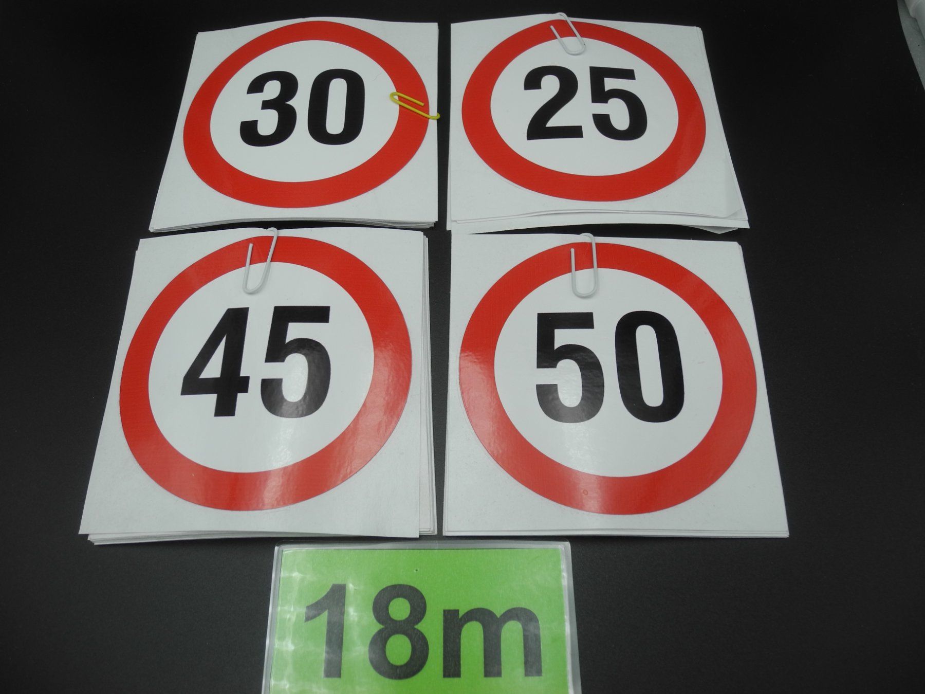 Sticker: Diverse Geschwindigkeitskleber, Nr. 18m – Nuovo (secondo la descrizione) da Kottwil venduto da Crazyrolf