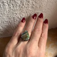 Ring Abalone Muschel ✨ (ca 52)