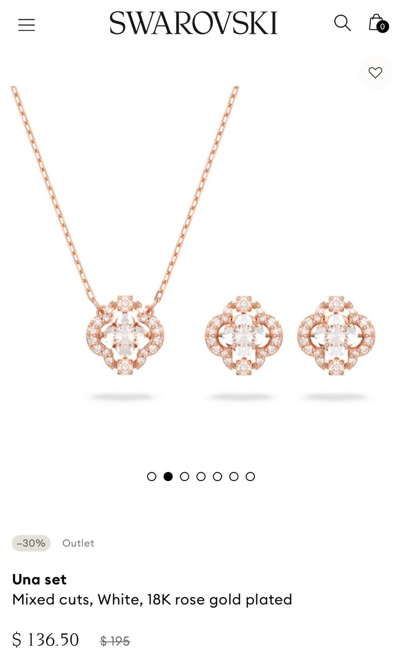 Swarovski Catenine: SWAROVSKI Una Set – Usato da St. Gallen venduto da kka_l9wg