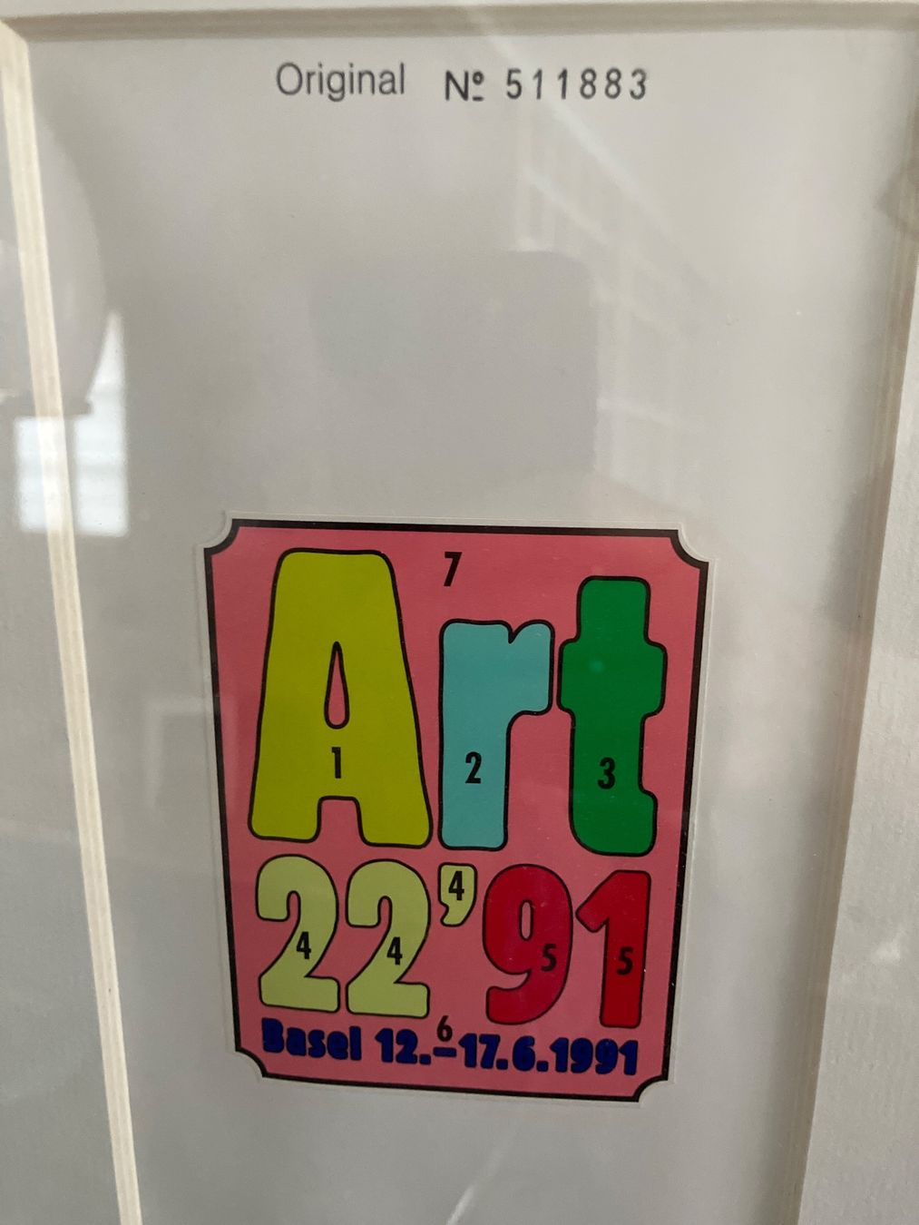 Foto & Immagini: Art Basel 1991 - Intern. Kunstmesse - Bild nummeriert – Usato da Winterthur venduto da pompea 3
