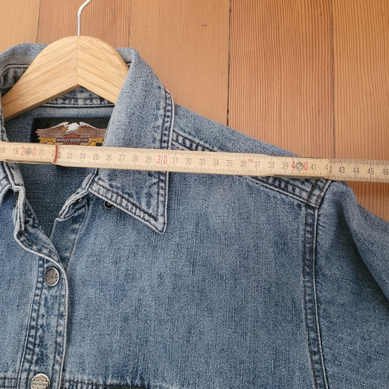 Harley-Davidson Camicette: Jeanshemd Vintage Harley Davidson – Usato da Schönenwerd venduto da rosamanda 5