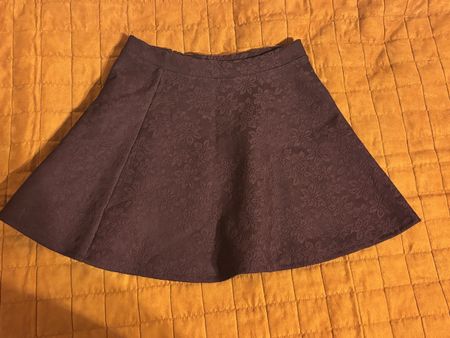 Jupe patineuse bordeaux Forever 21, taille S