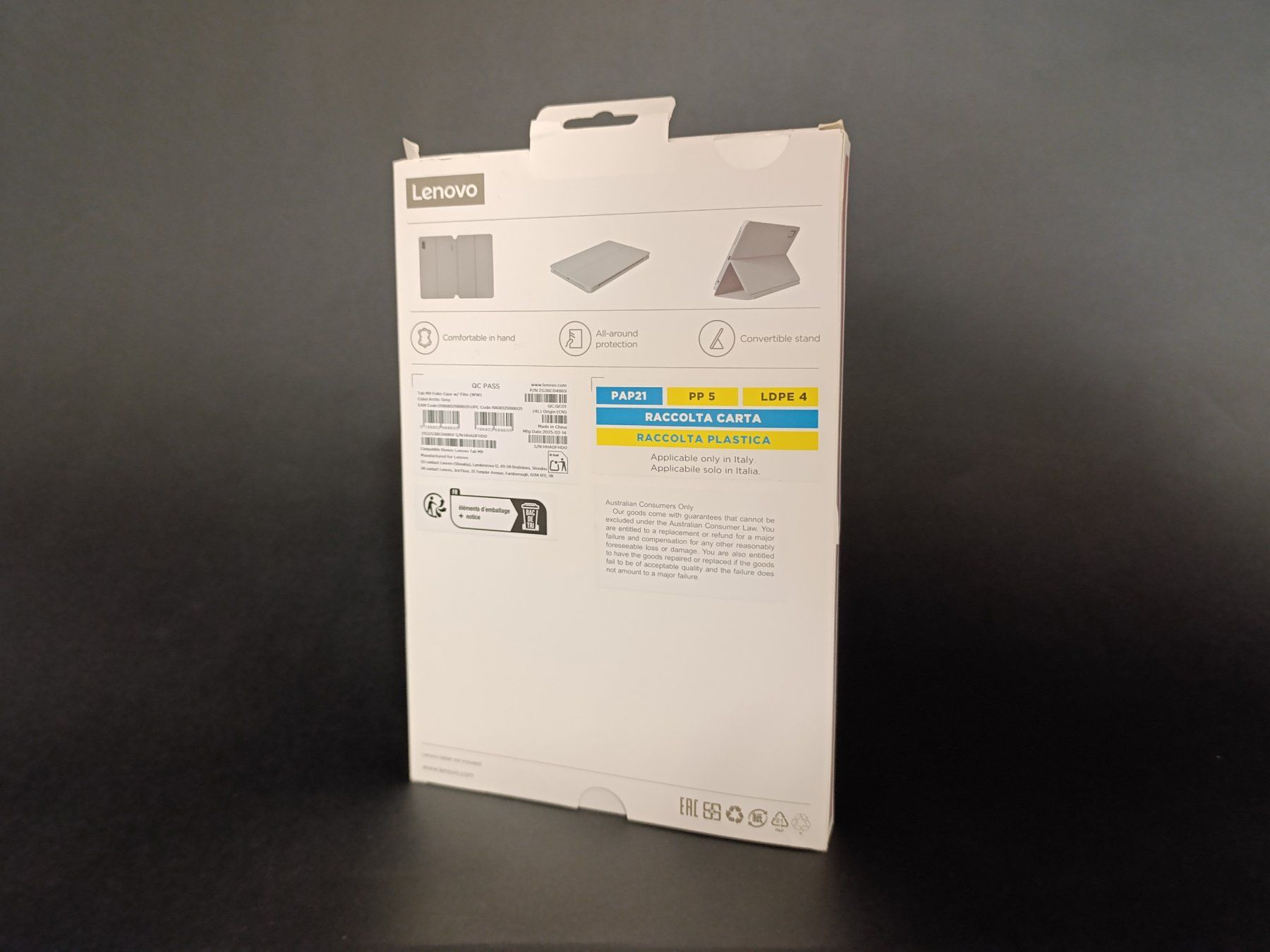 Covers & Borse: LENOVO Folio case pour tablette M9 - gris – Nuovo (secondo la descrizione) da Thielle venduto da Plusvalue_Neuchatel 1