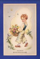 ENFANT - Fleurs - Heureux anniversaire