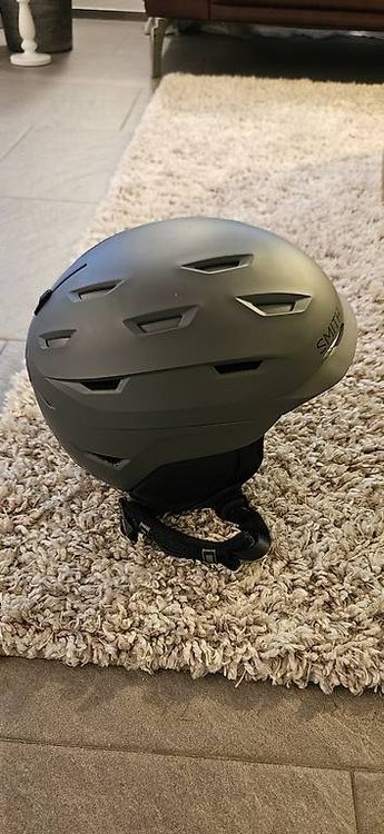 CGM EBI Skihelm Unisex - Doppelte Zulassung Für Ski & Fahrrad, Schwarz Grau Matt