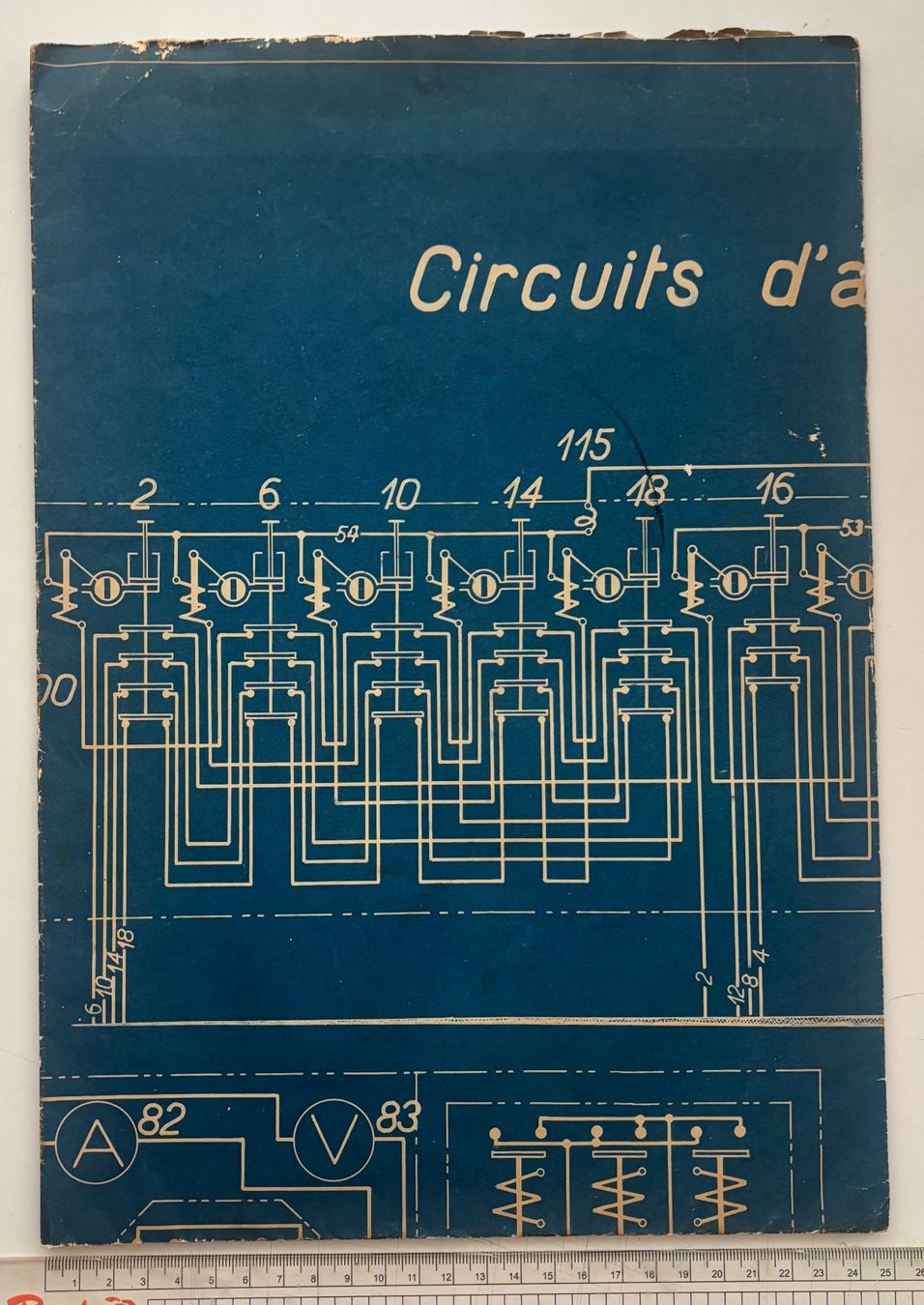 SBB/CFF/FFS Dokumente: CFF Traction - Circuits d'asservissement - ancienne copie – Gebraucht aus Neuchâtel von gefdeneuch 2