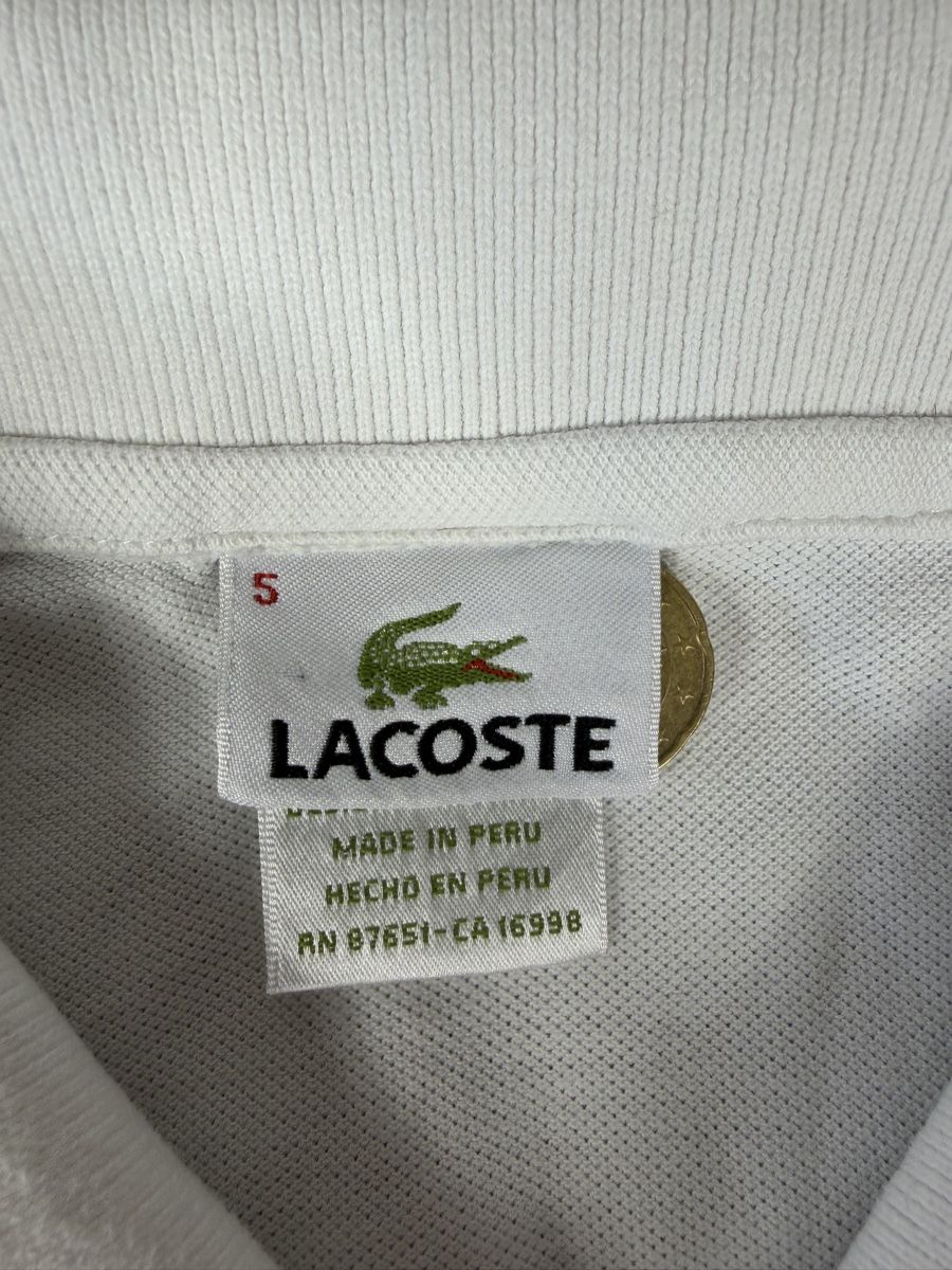 Lacoste Polo-Shirts: Polo Lacoste blanc - L #44 – Neu (gemäss Beschreibung) aus Hauterive NE von Leo_o 2