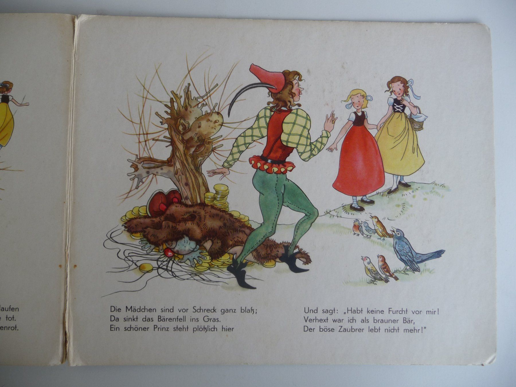 Bücher: SCHNEEWEISSCHEN UND ROSENROT - ANTIKES KINDERBUCH – Gebraucht aus Aesch BL von Imoonlight 4