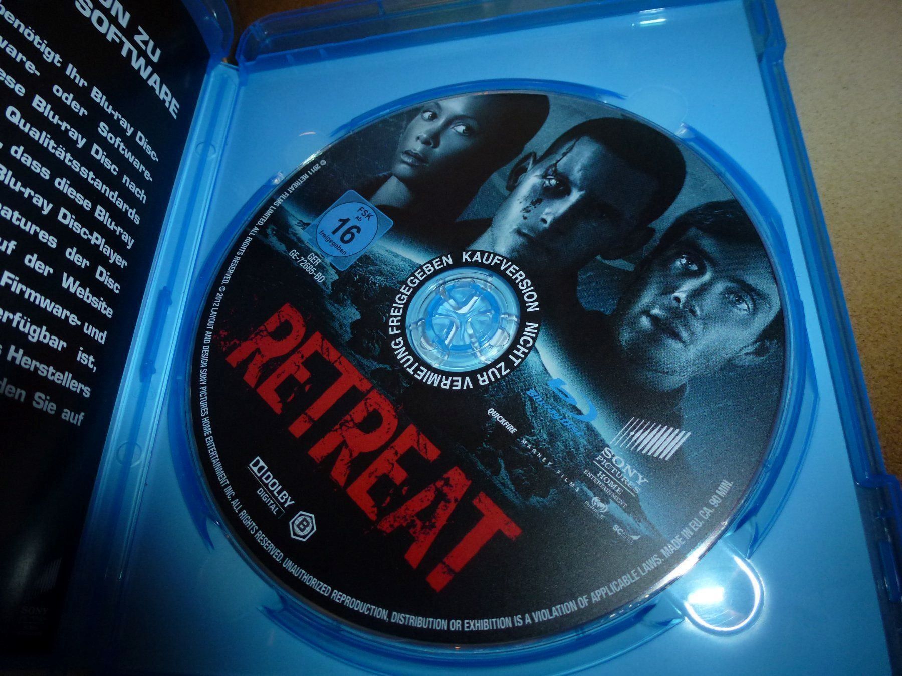 Tutti i DVDs: The Retreat BLU-RAY – Usato da Olten venduto da Disc-Verkauf 1