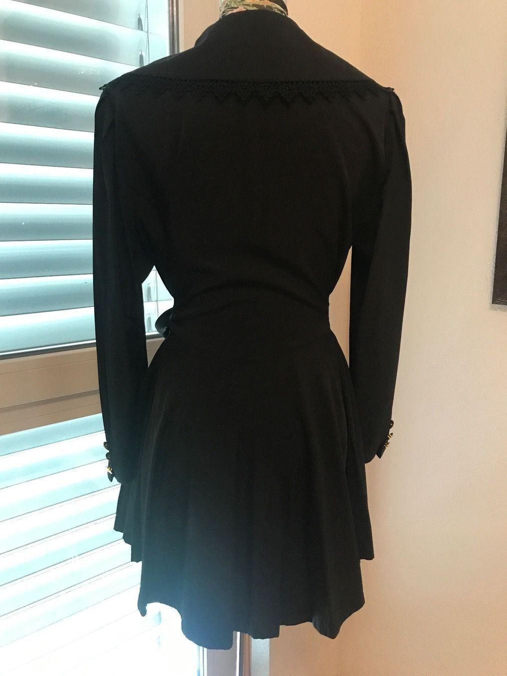 Vestiti: schwarzes Kleid - Tunika Rotate – Usato da balsthal venduto da davidbalsthal23 2