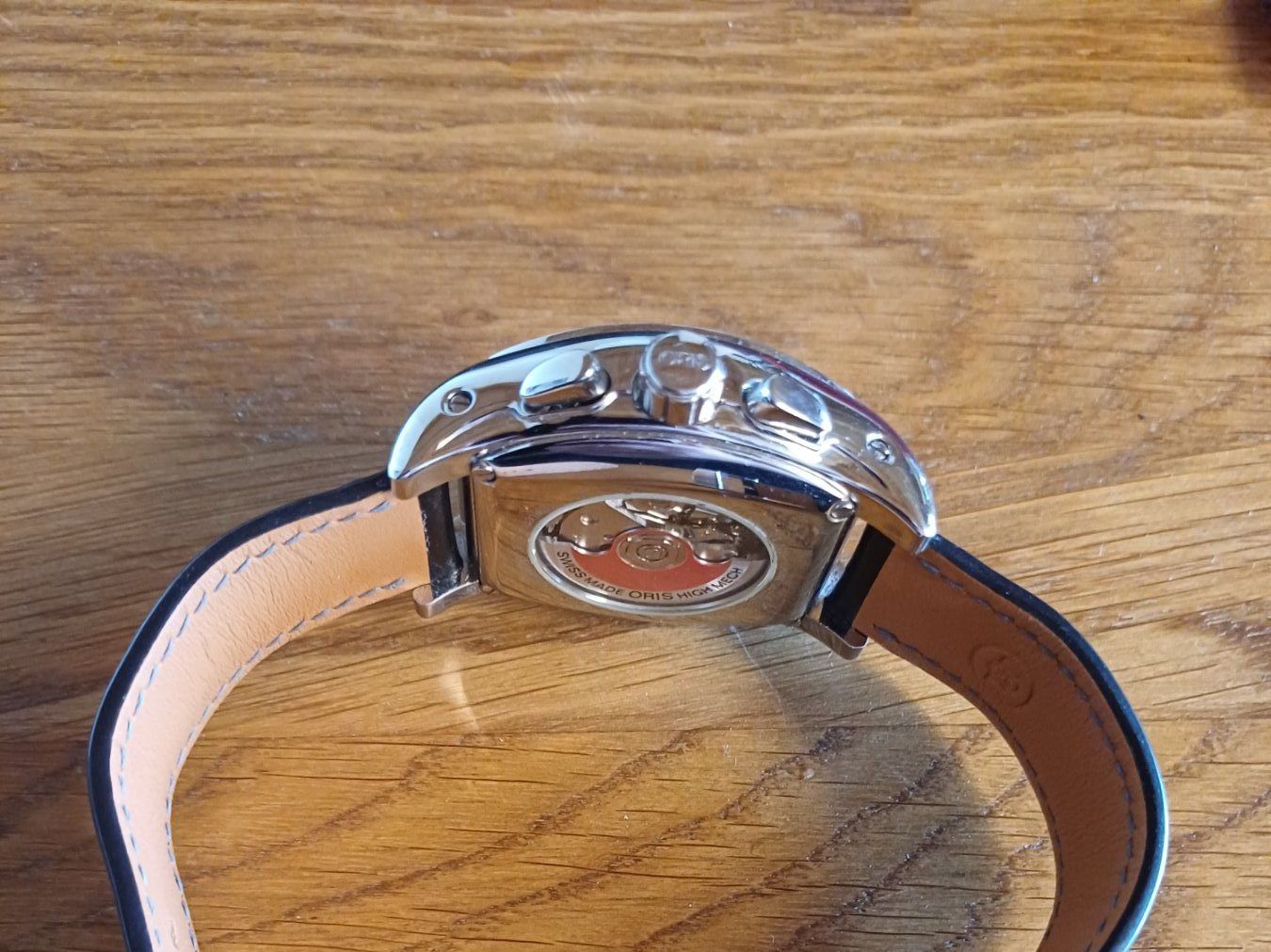 Oris Orologi: ORIS MILES DAVIS TONNEAU CHRONOGRAPH – Usato da Neuhausen venduto da Luzmey13 4