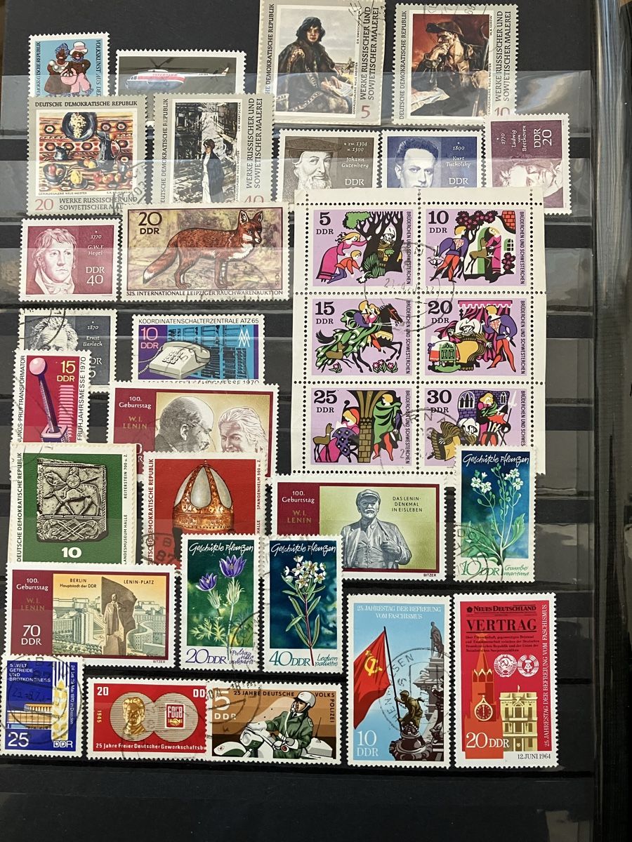 Tutti i francobolli: Deutschland DDR gest/postfr 6s 1966-70 – Usato da Cham venduto da Diablo1232 5