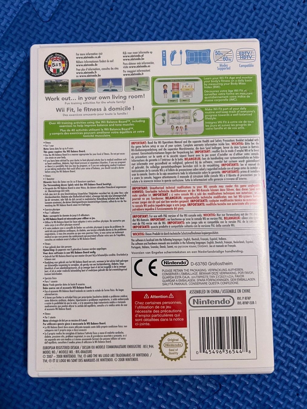 Nintendo Spiele: Wii Fit Nintendo Wii – Gebraucht aus Gossau SG von schlitzerdemon 2