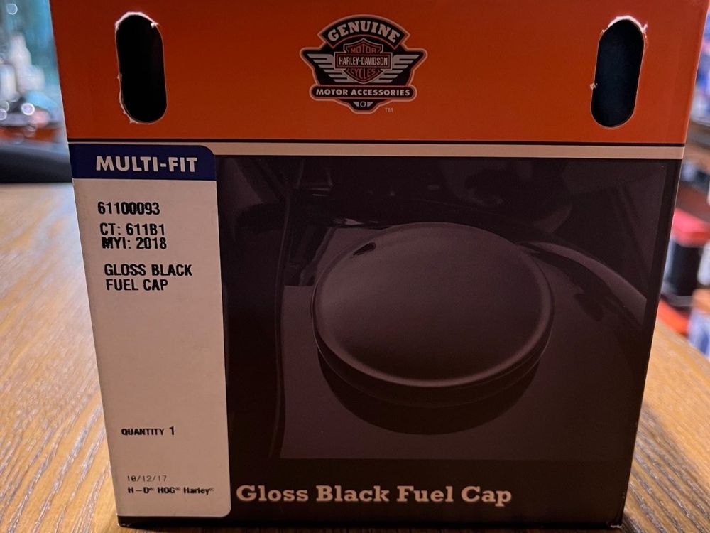 HarleyDavidson fuel tank cap black Kaufen auf Ricardo