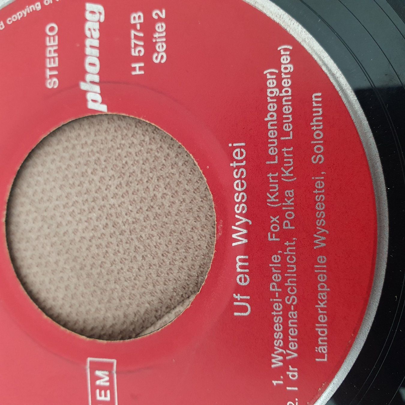 Schallplatten: Uf em Wyssestei Single – Gebraucht aus Chur von BettinaOlczyk