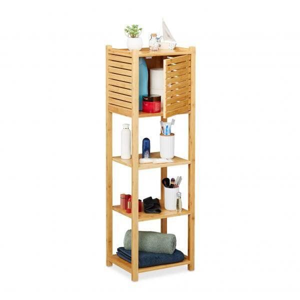Scaffali: Badregal Bambus mit 5 Ebenen – Nuovo e nell'imballaggio originale da Kreuzlingen venduto da DealBlitz