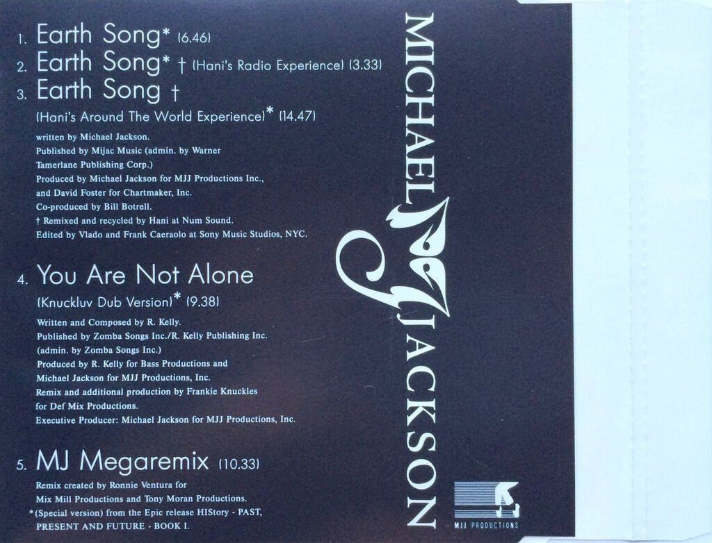 CD: MICHAEL JACKSON - EARTH SONG – Usato da Bottens venduto da hotter-than-hell 1