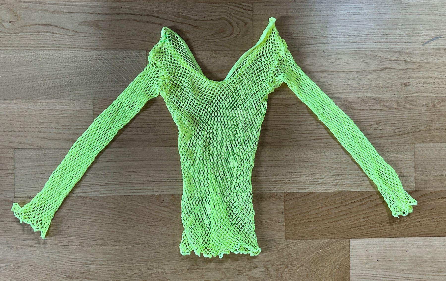 Top: Neongelbes Netztop, 90er Party – Nuovo (secondo la descrizione) da Ostermundigen venduto da Chuerbis 3