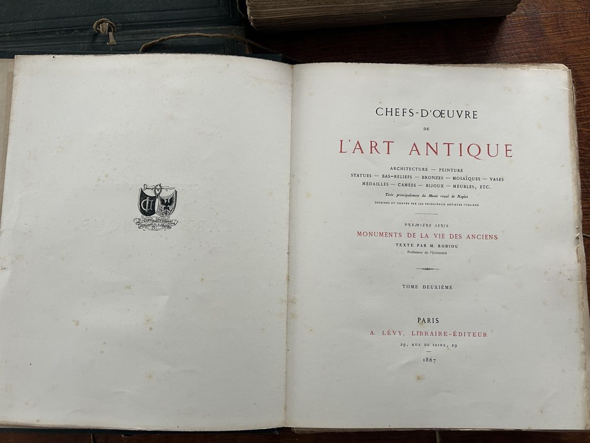 Libri: Antike Kunstbücher, 1867 – Usato da Riedholz venduto da Frettchen63 3