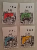 2001, Pro Patria Satz Ersttag Vollstempel mit Tabs