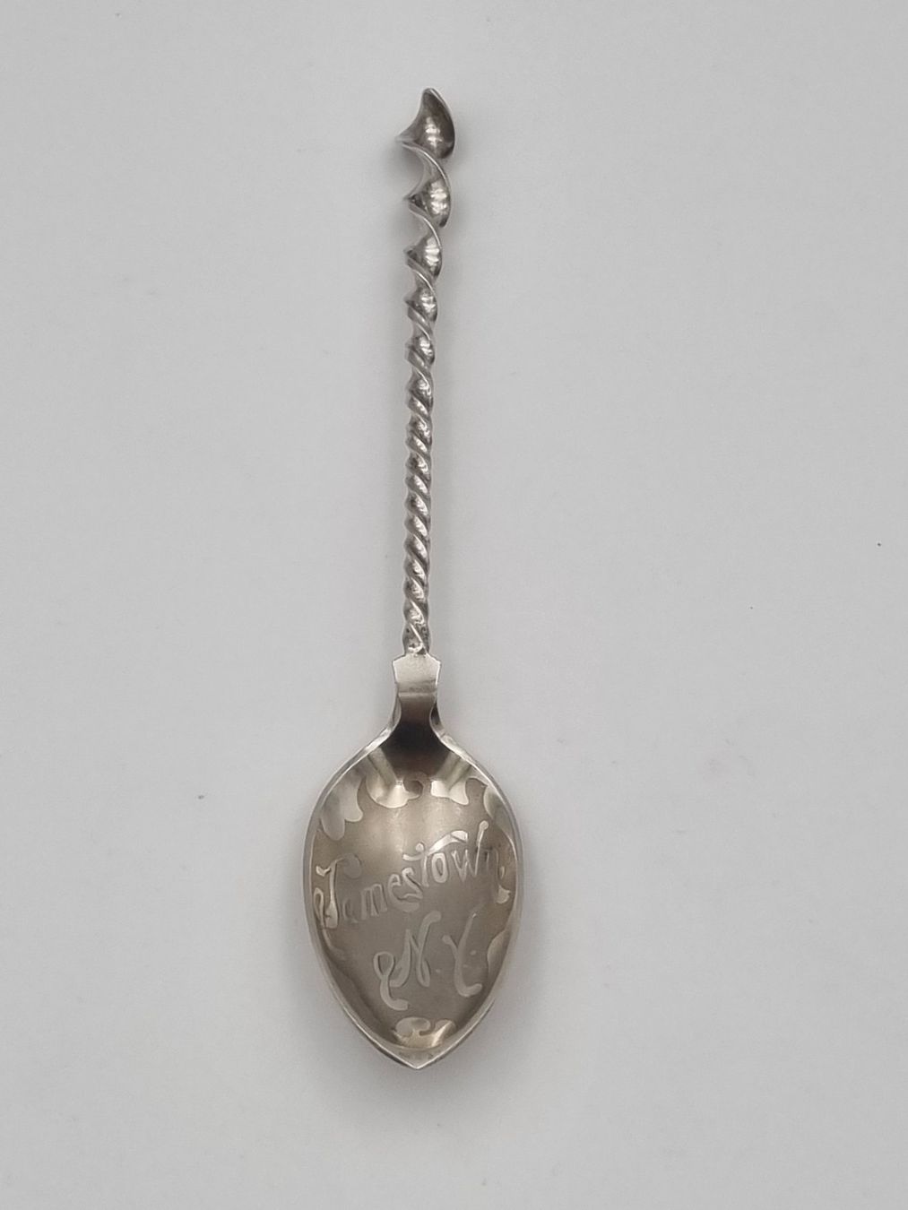 Cucchiai: Sterling Silber Löffel - Jamestown NY 1892 – Usato da Kölliken venduto da ter_lkc7 1