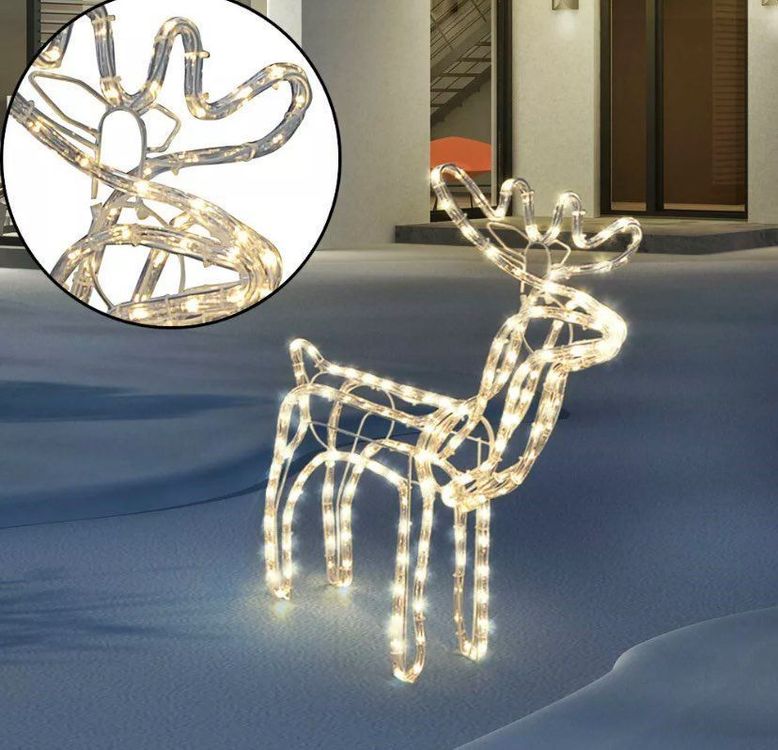 LED Leucht Rentier Garten Kaufen auf Ricardo
