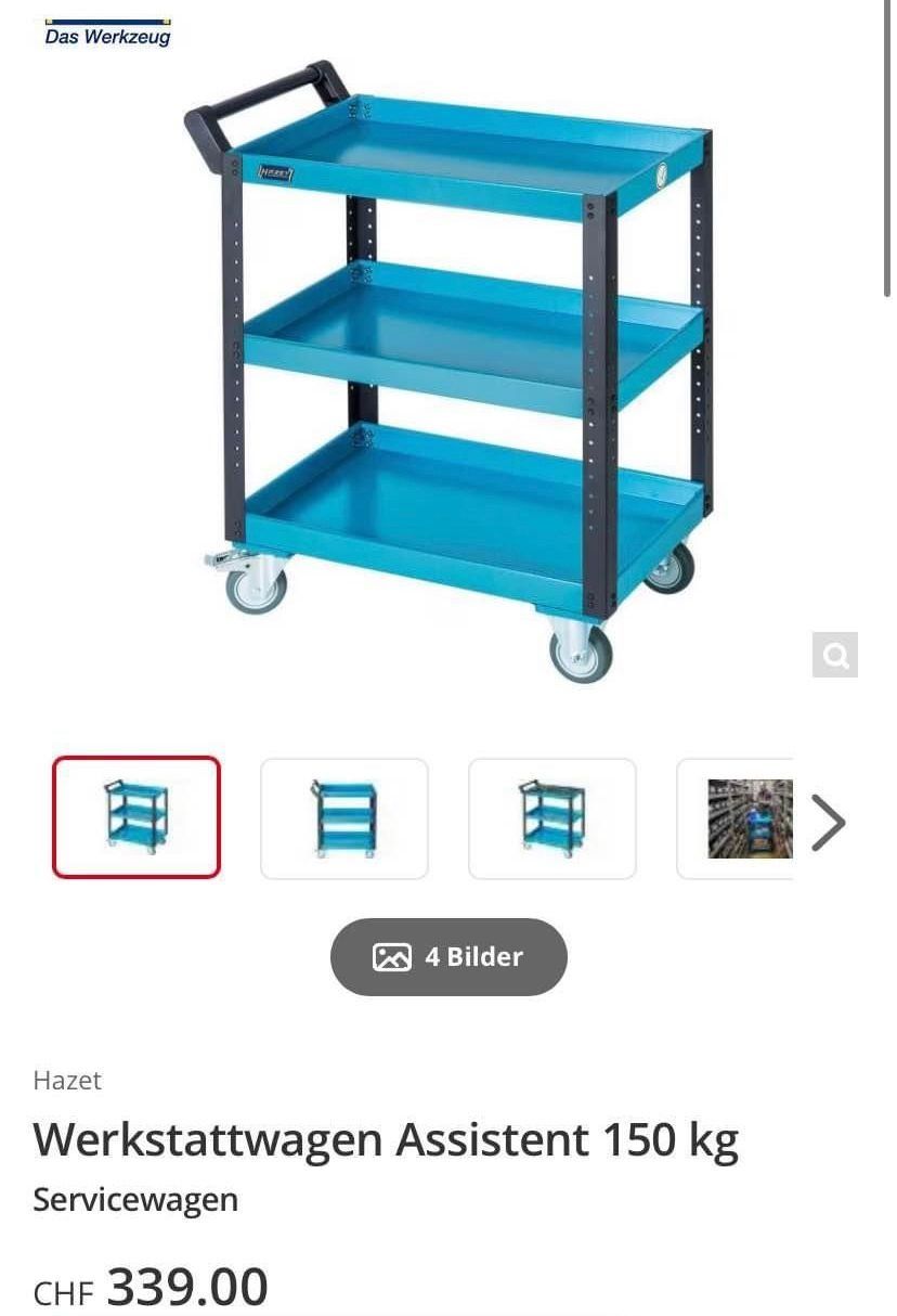 Hazet Mobili & Arredamento: Chariot Hazet 150kg – Usato da Val-d'Illiez venduto da LuckLuc
