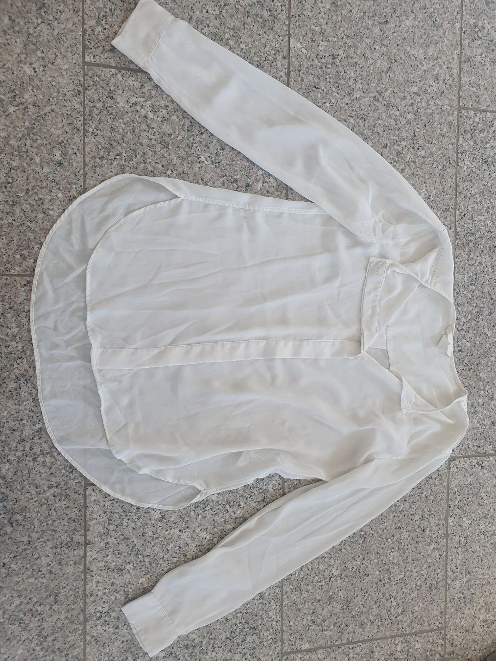 H&M Camicette: H&M Bluse, weiss, Gr. 36 – Usato da Moosseedorf venduto da Sonnenschein..