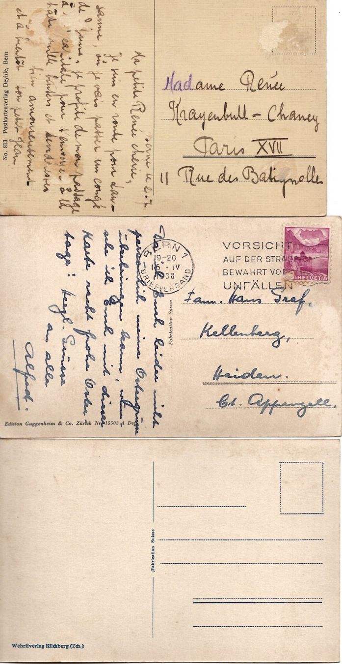 Cartoline postali: AK Bern schwarz/weiss – Usato da Brunnadern venduto da eichmann.anton 7