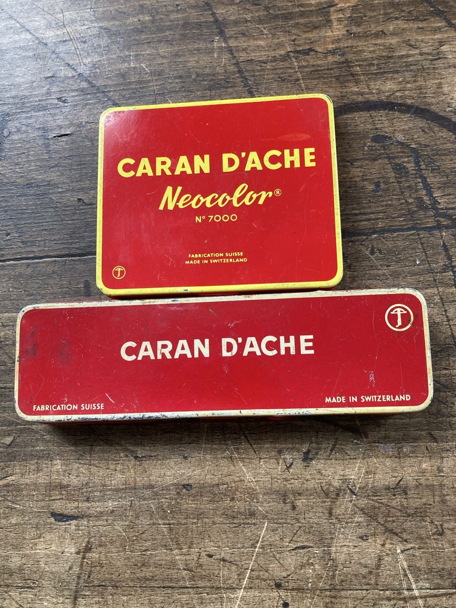 Barattoli: Blechschacheln Caran d'Ache – Usato da Zürich venduto da Mueschelmau