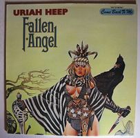 URIAH HEEP "Fallen Angel" LP in VG++/EX